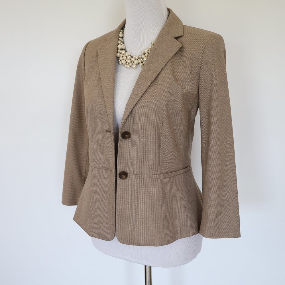 Ann Taylor Tan Blazer